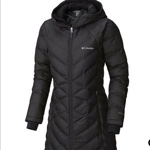 Columbia Omni-heat long hooded jacket